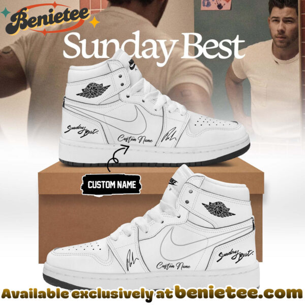 N. Jonas Sunday Best Shoes Nike Air Jordan 1 - Ver 2