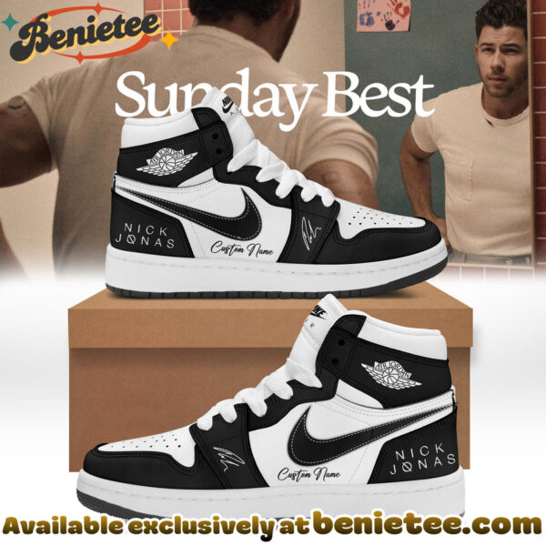N. Jonas Sunday Best Shoes Nike Air Jordan 1 - Ver 5