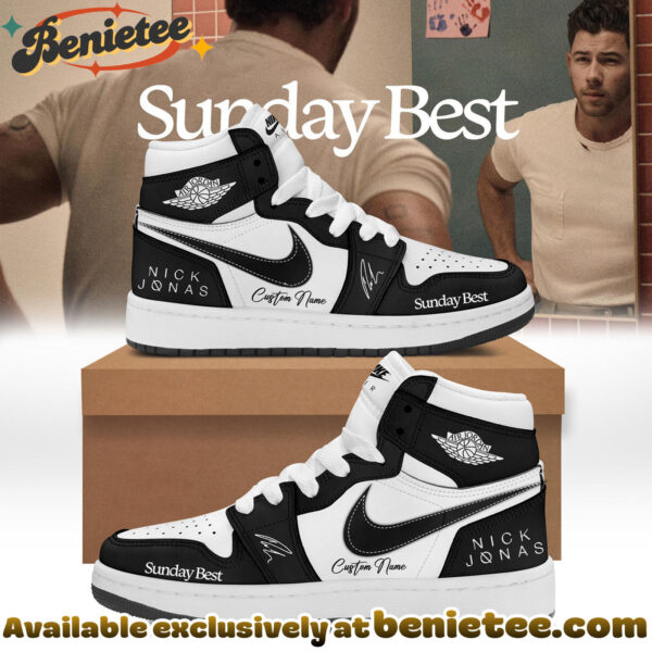 N. Jonas Sunday Best Shoes Nike Air Jordan 1 - Ver 12
