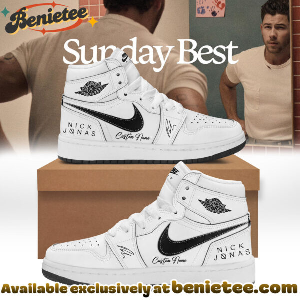 N. Jonas Sunday Best Shoes Nike Air Jordan 1 - Ver 7