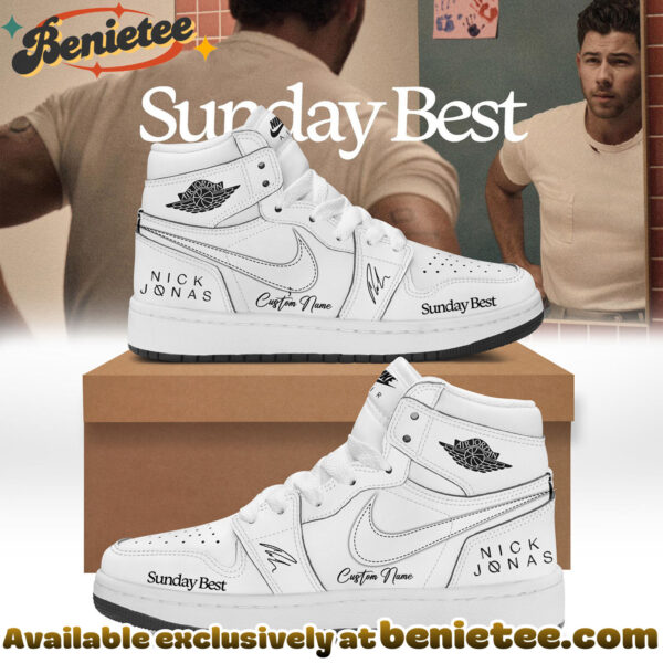 N. Jonas Sunday Best Shoes Nike Air Jordan 1 - Ver 9