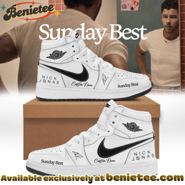 N. Jonas Sunday Best Shoes Nike Air Jordan 1 - Ver 10