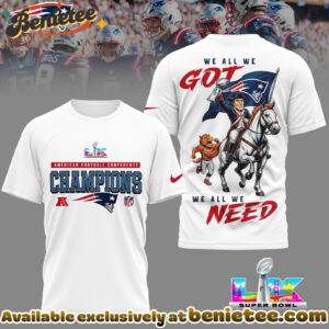 New England Patriots Premium NFL 2026 Super Bowl 3D Tshirt, Sweatshirt, Hoodie