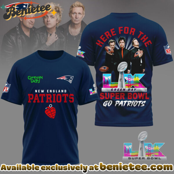 New England Patriots Premium NFL 2026 Super Bowl 3D Tshirt, Sweatshirt, Hoodie - Ver 7