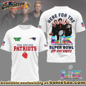 New England Patriots Premium NFL 2026 Super Bowl 3D Tshirt, Sweatshirt, Hoodie - Ver 7