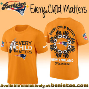 New England Patriots Premium NFL Every Child Matters 3D Tshirt, Sweatshirt, Hoodie