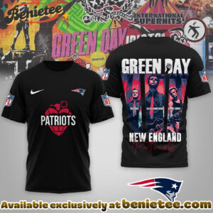 New England Patriots Premium NFL Premium NFL Green Day X Super Bowl LX Special Edition 3D Tshirt, Hoodie, Sweatshirt