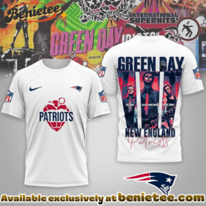 New England Patriots Premium NFL Premium NFL Green Day X Super Bowl LX Special Edition 3D Tshirt, Hoodie, Sweatshirt