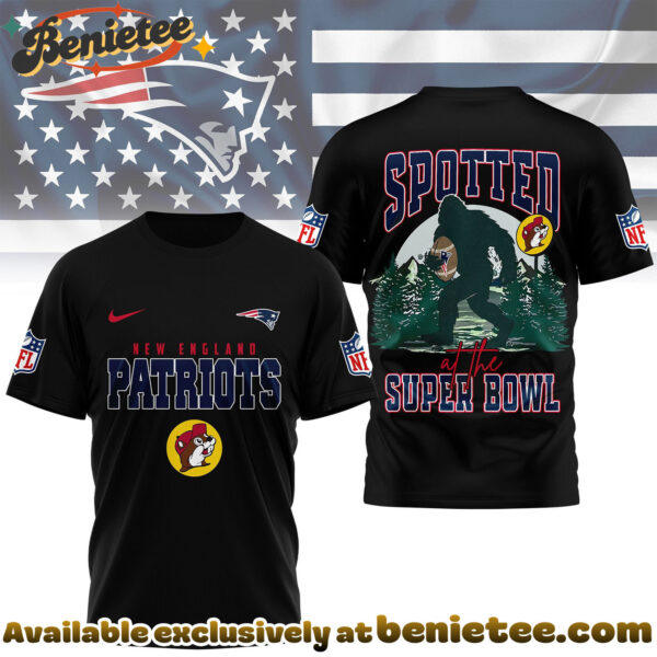 New England Patriots Premium NFL Spotted at the Super Bowl 3D Tshirt, Sweatshirt, Hoodie