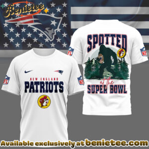 New England Patriots Premium NFL Spotted at the Super Bowl 3D Tshirt, Sweatshirt, Hoodie