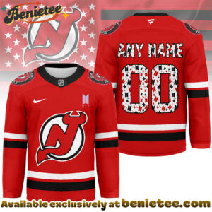 New Jersey Devils Premium NHL BTS Fan Jersey