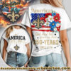 New Orleans Saints Premium NFL America God Shed His Grace On Thee Women Tshirt, Hoodie, Sweatshirt