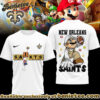 New Orleans Saints Premium NFL Super Mario 3D Tshirt, Sweatshirt, Hoodie