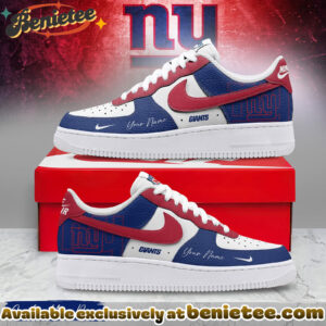 New York Giants Premium SHOES Air Force 1 Victory Pride Limited Edition