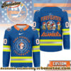 New York Islanders Premium NHL Snoopy Firefighter Hockey Jersey