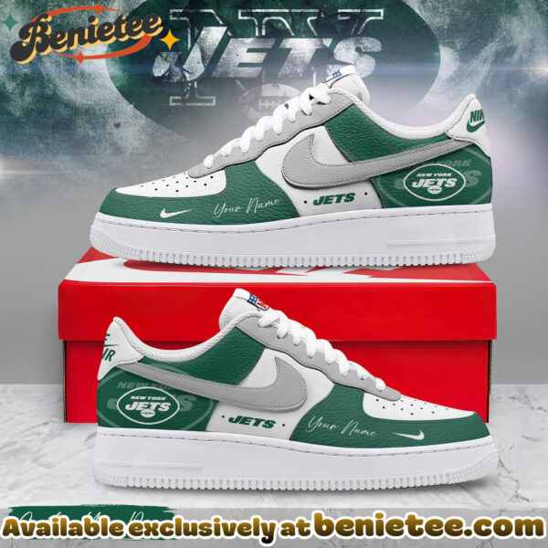 New York Jets Premium SHOES Air Force 1 Victory Pride Limited Edition