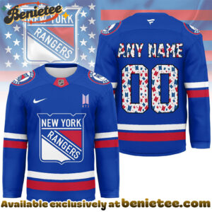 New York Rangers Premium NHL BTS Fan Jersey