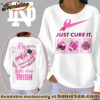Notre Dame Fighting Irish Premium NCAA Breast Cancer Awareness T-Shirt And Sweatshirt