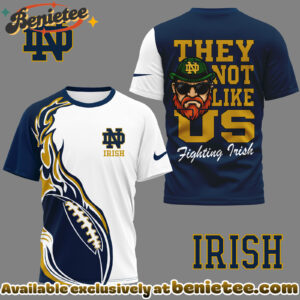Notre Dame Fighting Irish Premium NCAA They Not Like Us Tshirt, Hoodie, Sweatshirt