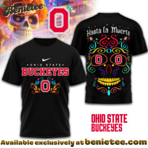 Ohio State Buckeyes Premium NCAA Day of the Dead 3D Tshirt, Sweatshirt, Hoodie