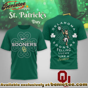 Oklahoma Sooners Premium NCAA Lucky St Patricks Day Tshirt, Hoodie, Sweatshirt