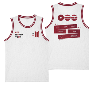 BTS Members Kpop Basketball Jersey, BTS Merch, Gift For Friend Fans