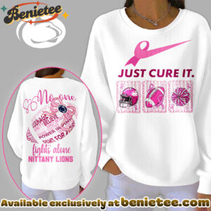 Penn State Nittany Lions Premium NCAA Breast Cancer Awareness T-Shirt And Sweatshirt