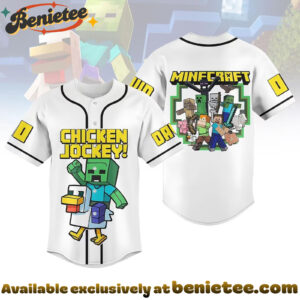 Personalized Chicken Jockey Baseball Jersey, Disney Jersey, Anime Jersey
