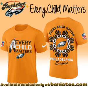 Philadelphia Eagles Premium NFL Every Child Matters 3D Tshirt, Sweatshirt, Hoodie