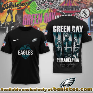 Philadelphia Eagles Premium NFL Premium NFL Green Day X Super Bowl LX Special Edition 3D Tshirt, Hoodie, Sweatshirt