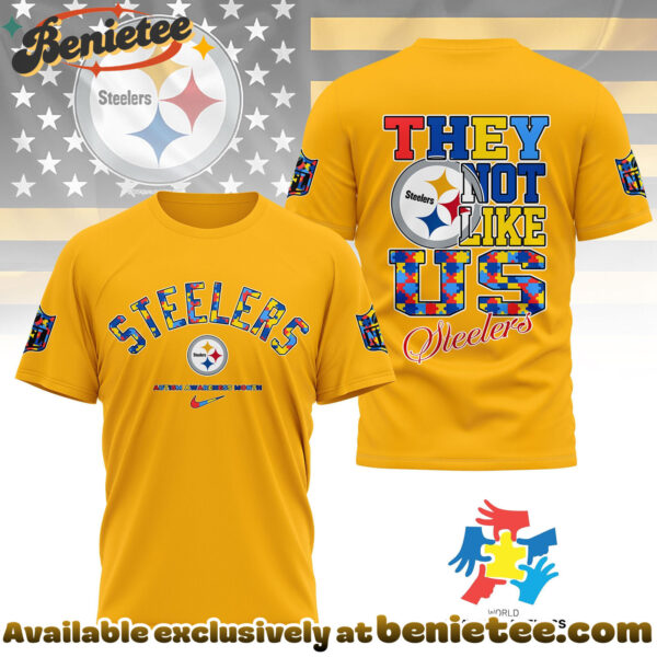 Pittsburgh Steelers Premium NFL Autism Awareness Month 3D Tshirt, Hoodie, Sweatshirt