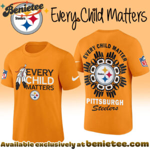 Pittsburgh Steelers Premium NFL Every Child Matters 3D Tshirt, Sweatshirt, Hoodie