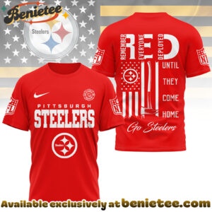 Pittsburgh Steelers Premium NFL Red Friday Firefighter 3D Tshirt, Hoodie, Sweatshirt