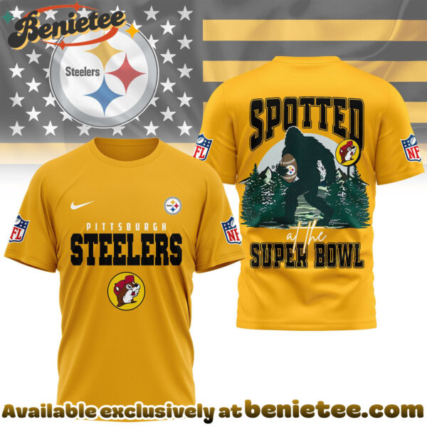 Pittsburgh Steelers Premium NFL Spotted at the Super Bowl 3D Tshirt, Sweatshirt, Hoodie