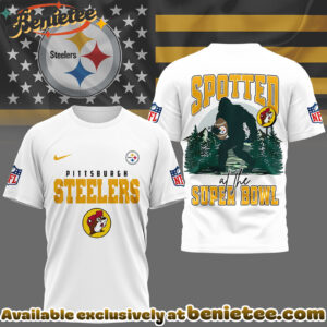 Pittsburgh Steelers Premium NFL Spotted at the Super Bowl 3D Tshirt, Sweatshirt, Hoodie