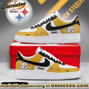 Pittsburgh Steelers Premium SHOES Air Force 1 Victory Pride Limited Edition