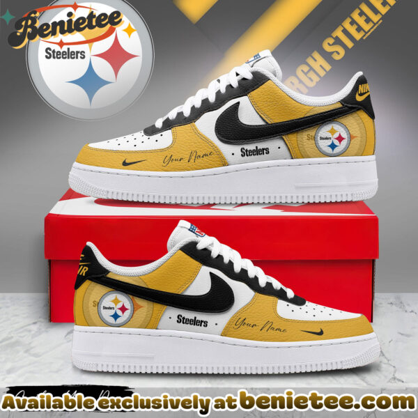 Pittsburgh Steelers Premium SHOES Air Force 1 Victory Pride Limited Edition