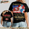 San Francisco 49ers Premium NFL America God Shed His Grace On Thee Women Tshirt, Hoodie, Sweatshirt