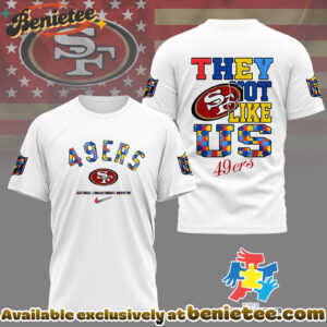 San Francisco 49ers Premium NFL Autism Awareness Month 3D Tshirt, Hoodie, Sweatshirt