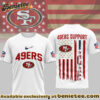 San Francisco 49ers Premium NFL Ice Support 3D Tshirt, Sweatshirt, Hoodie