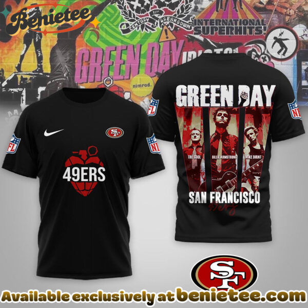 San Francisco 49ers Premium NFL Premium NFL Green Day X Super Bowl LX Special Edition 3D Tshirt, Hoodie, Sweatshirt