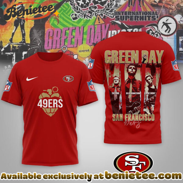 San Francisco 49ers Premium NFL Premium NFL Green Day X Super Bowl LX Special Edition 3D Tshirt, Hoodie, Sweatshirt