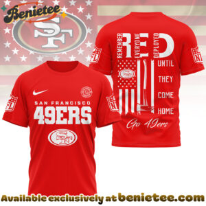 San Francisco 49ers Premium NFL Red Friday Firefighter 3D Tshirt, Hoodie, Sweatshirt
