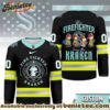 Seattle Kraken Premium NHL Snoopy Firefighter Hockey Jersey