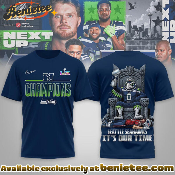 Seattle Seahawks Premium NFL 2026 Super Bowl 3D Tshirt, Sweatshirt, Hoodie - Ver 3