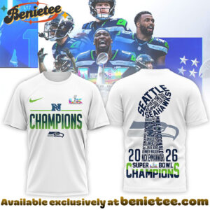 Seattle Seahawks Premium NFL 2026 Super Bowl 3D Tshirt, Sweatshirt, Hoodie