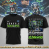 Seattle Seahawks Premium NFL 2026 Super Bowl 3D Tshirt, Sweatshirt, Hoodie - Ver 6
