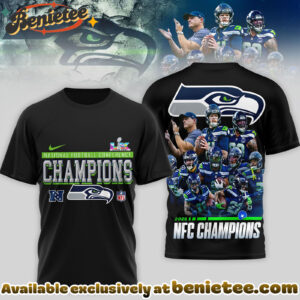 Seattle Seahawks Premium NFL 2026 Super Bowl 3D Tshirt, Sweatshirt, Hoodie - Ver 4