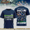 Seattle Seahawks Premium NFL 2026 Super Bowl 3D Tshirt, Sweatshirt, Hoodie - Ver 4