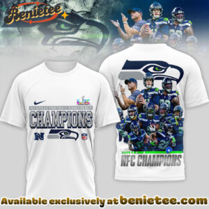 Seattle Seahawks Premium NFL 2026 Super Bowl 3D Tshirt, Sweatshirt, Hoodie - Ver 4